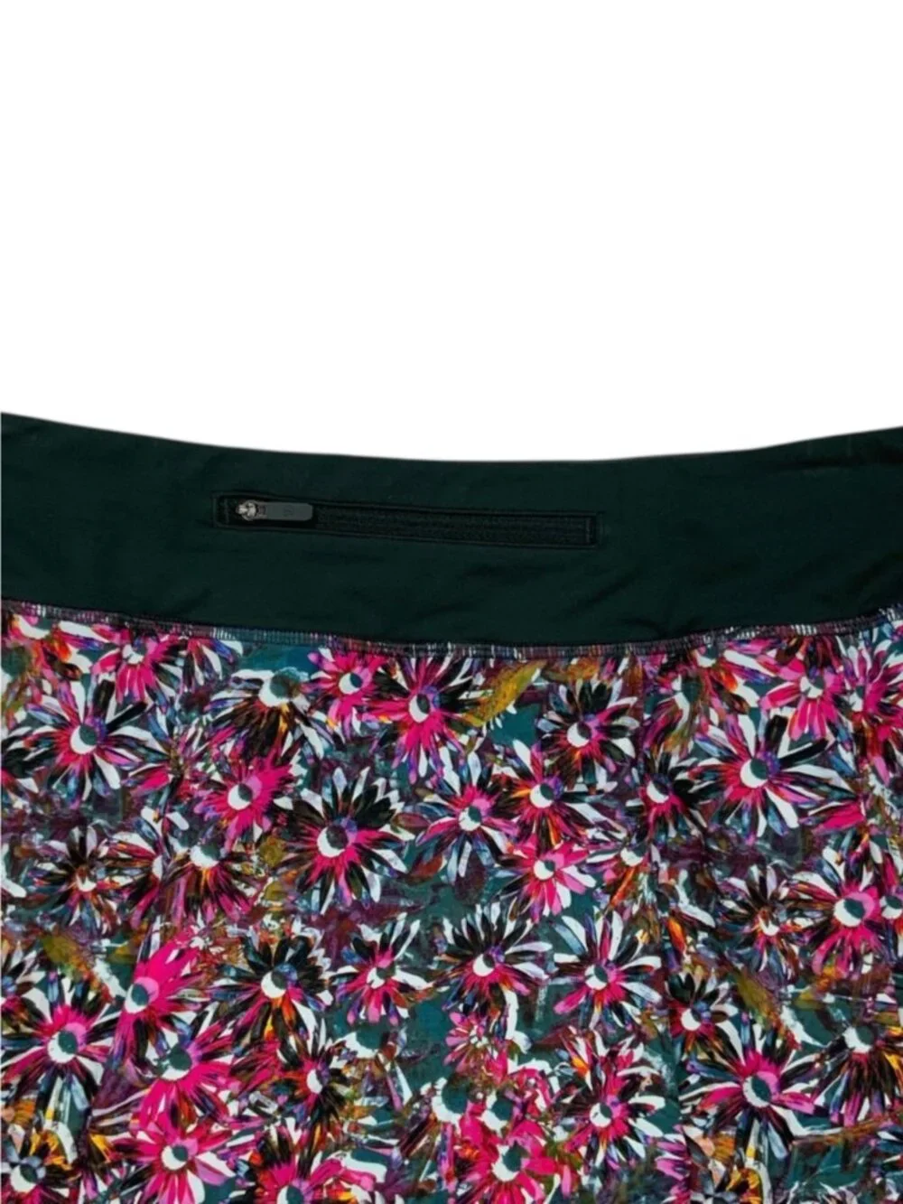 Lululemon Pace Rival Mid-Rise Skirt Skort 10 Vivid Floral Tone Multi Tennis